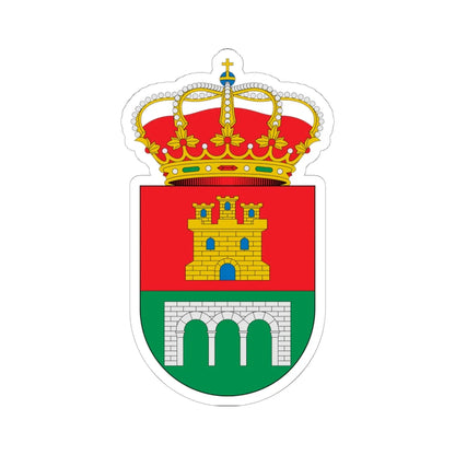 Escudo de Alcaucín Málaga (Spain) (Coat of Arms) STICKER Vinyl Kiss-Cut Decal - The Sticker Space
