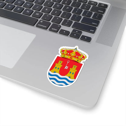 Escudo de Alcazarén (Spain) (Coat of Arms) STICKER Vinyl Kiss-Cut Decal - The Sticker Space