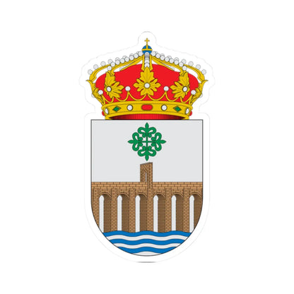 Escudo de Alcántara (Spain) (Coat of Arms) STICKER Vinyl Kiss-Cut Decal 2 Inch White - The Sticker Space