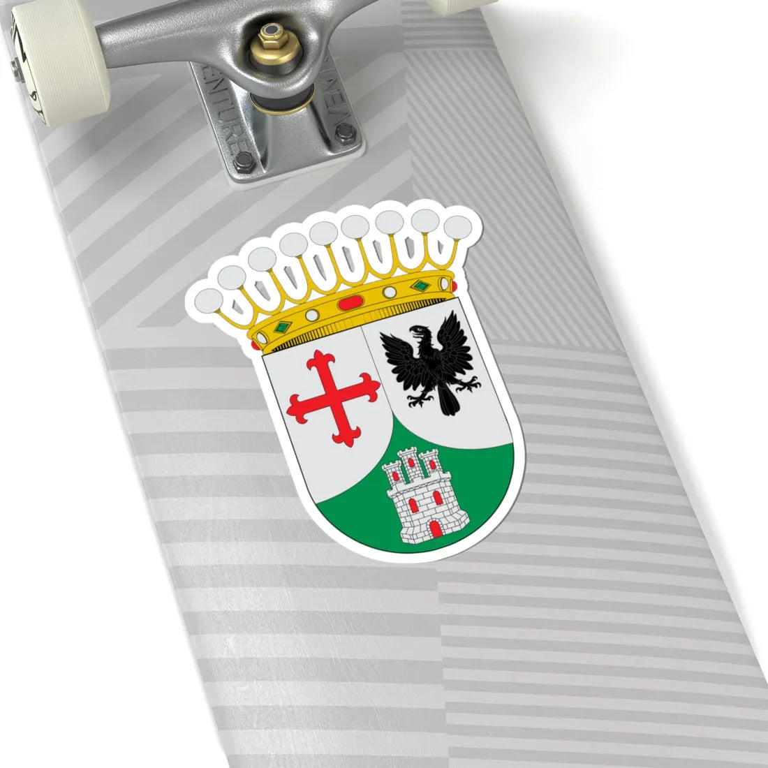 Escudo de Alcobendas (Spain) (Coat of Arms) STICKER Vinyl Kiss-Cut Decal - The Sticker Space
