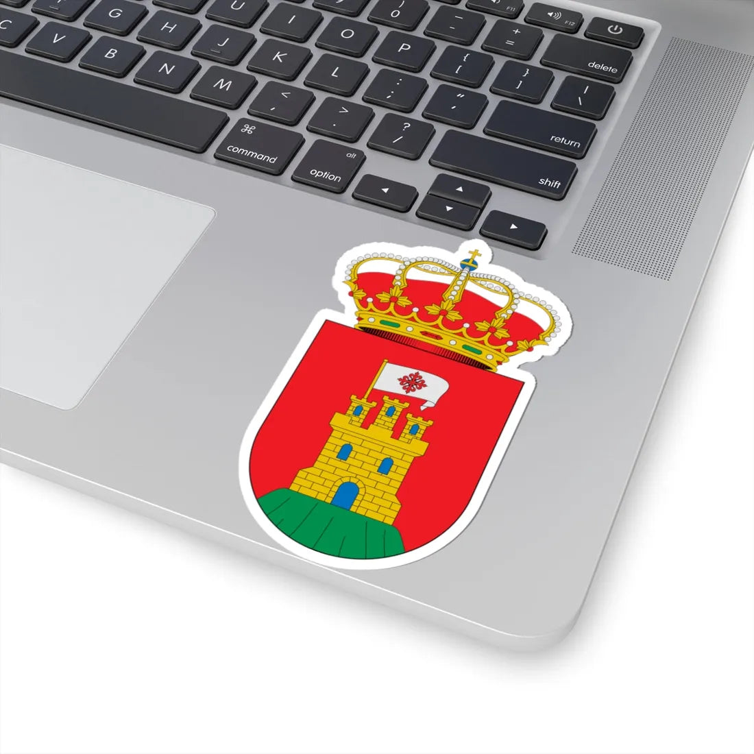 Escudo de Alcolea de Calatrava Ciudad Real (Spain) (Coat of Arms) STICKER Vinyl Kiss-Cut Decal - The Sticker Space
