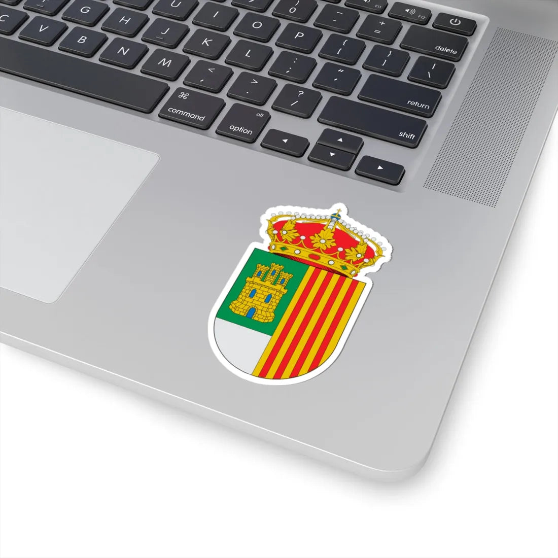 Escudo de Alcolea del Cinca (Spain) (Coat of Arms) STICKER Vinyl Kiss-Cut Decal - The Sticker Space