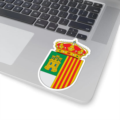 Escudo de Alcolea del Cinca (Spain) (Coat of Arms) STICKER Vinyl Kiss-Cut Decal - The Sticker Space