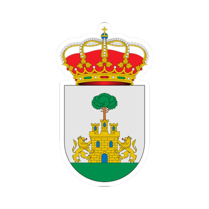 Escudo de Alcolea del Pinar Guadalajara (Spain) (Coat of Arms) STICKER Vinyl Kiss-Cut Decal 2 Inch White - The Sticker Space