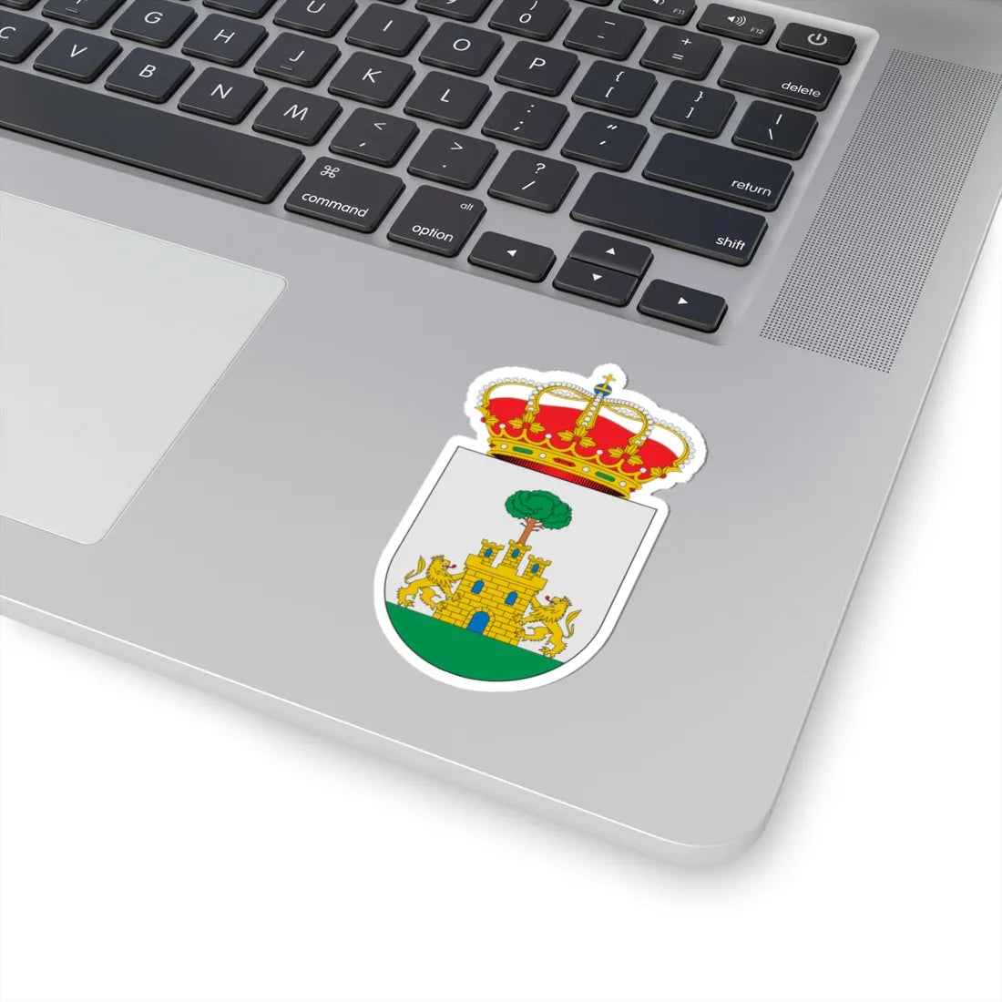 Escudo de Alcolea del Pinar Guadalajara (Spain) (Coat of Arms) STICKER Vinyl Kiss-Cut Decal - The Sticker Space