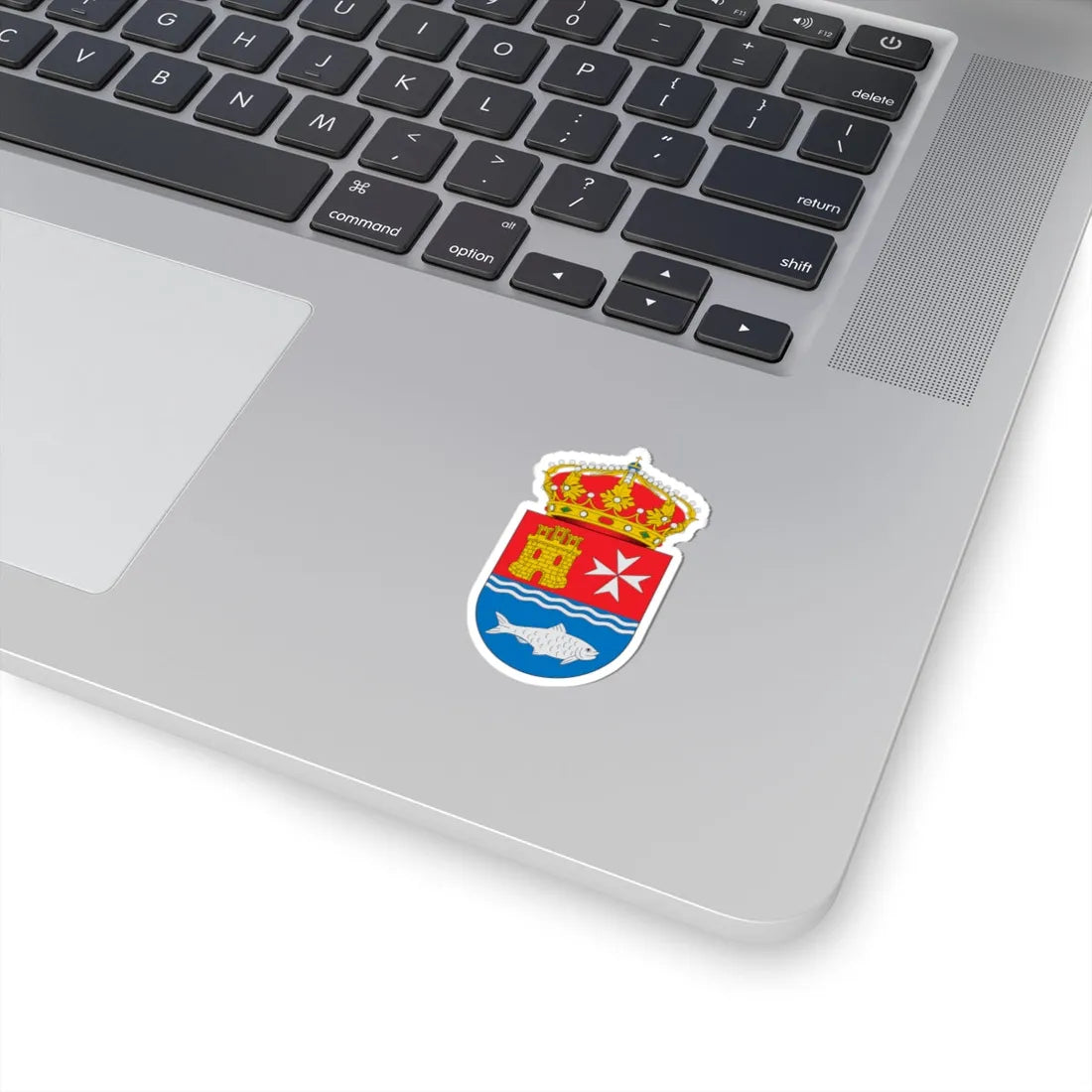 Escudo de Alcolea del Río (Spain) (Coat of Arms) STICKER Vinyl Kiss-Cut Decal - The Sticker Space