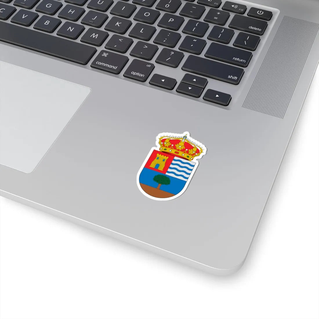Escudo de Alcolea (Spain) (Coat of Arms) STICKER Vinyl Kiss-Cut Decal - The Sticker Space