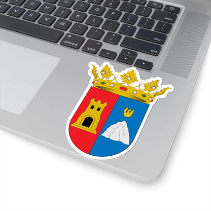 Escudo de Alcoleja (Spain) (Coat of Arms) STICKER Vinyl Kiss-Cut Decal - The Sticker Space