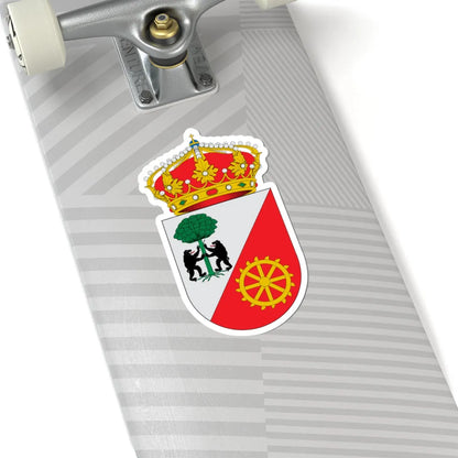 Escudo de Alcollarín (Spain) (Coat of Arms) STICKER Vinyl Kiss-Cut Decal - The Sticker Space