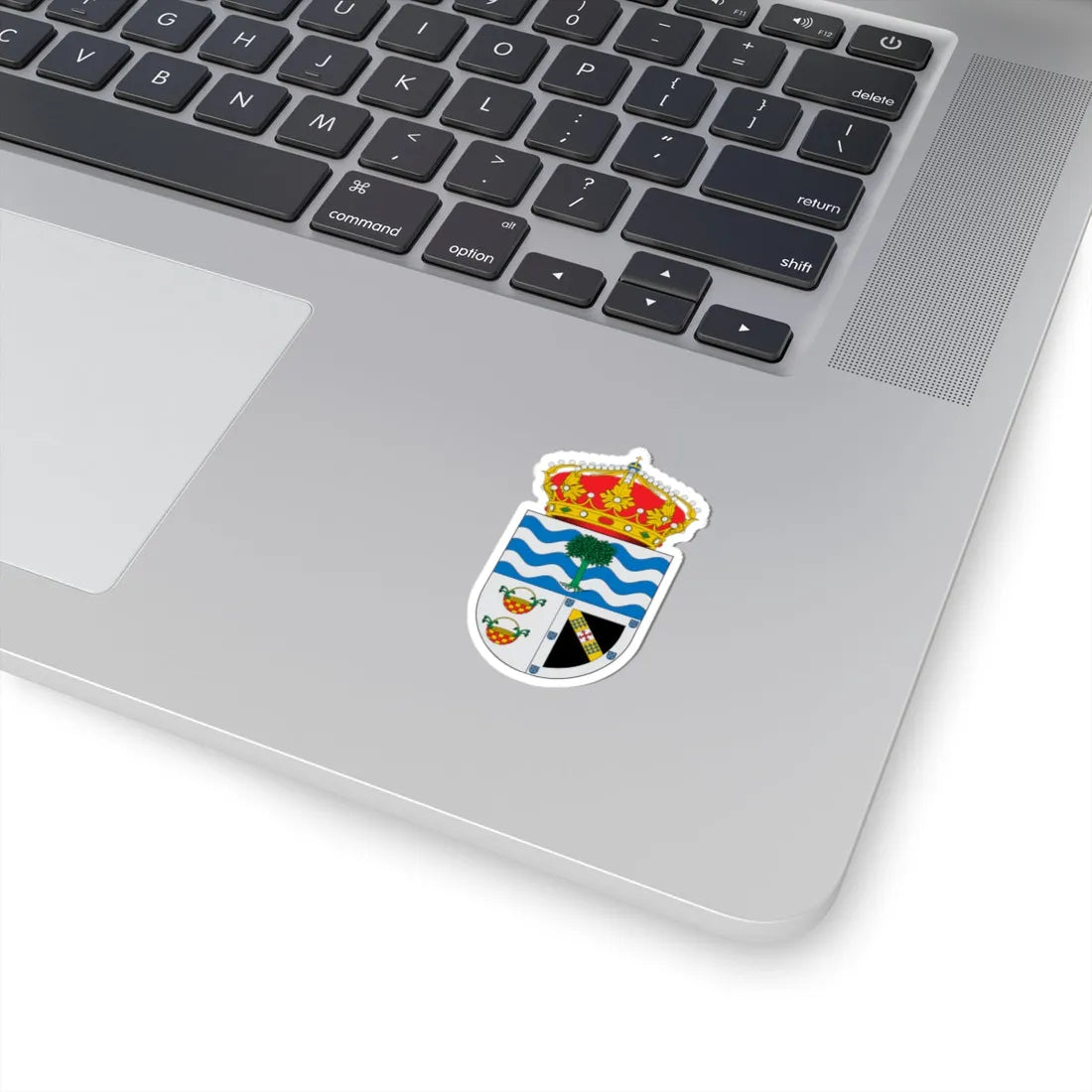 Escudo de Alcontar (Spain) (Coat of Arms) STICKER Vinyl Kiss-Cut Decal - The Sticker Space