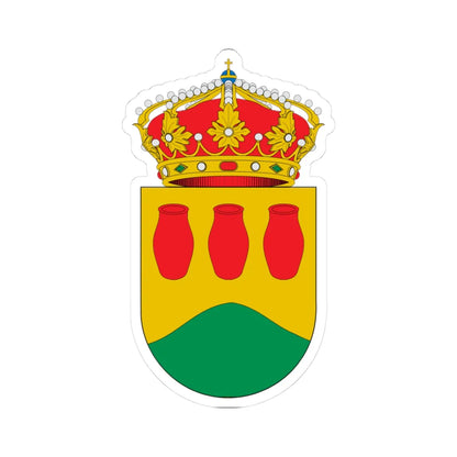 Escudo de Alcorcon (Spain) (Coat of Arms) STICKER Vinyl Kiss-Cut Decal 3 Inch White - The Sticker Space