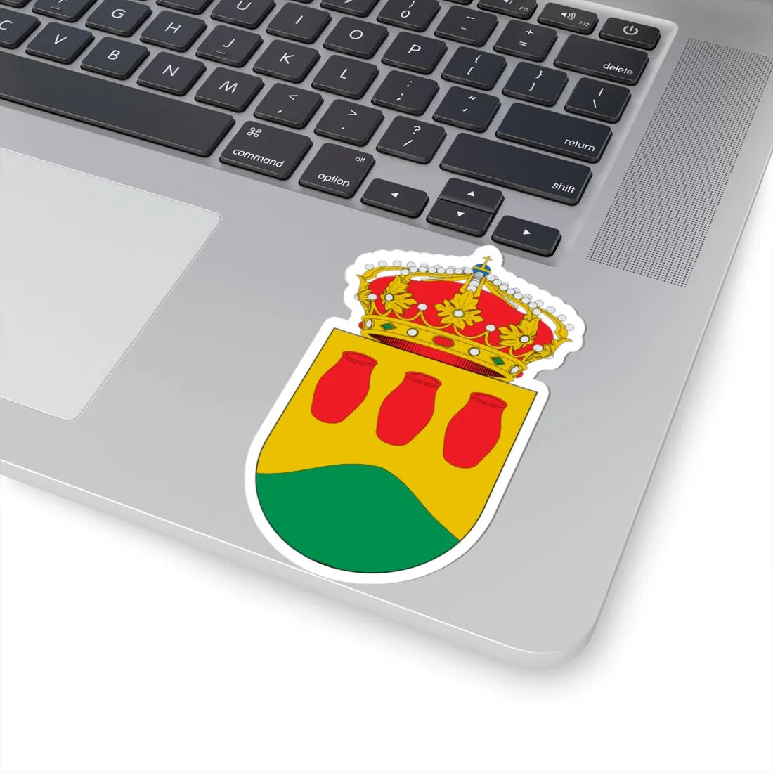 Escudo de Alcorcon (Spain) (Coat of Arms) STICKER Vinyl Kiss-Cut Decal - The Sticker Space