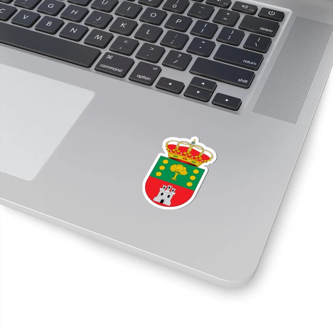 Escudo de Alcoroches Guadalajara (Spain) (Coat of Arms) STICKER Vinyl Kiss-Cut Decal - The Sticker Space