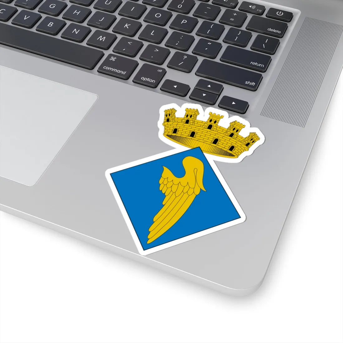 Escudo de Alcover (Spain) (Coat of Arms) STICKER Vinyl Kiss-Cut Decal - The Sticker Space