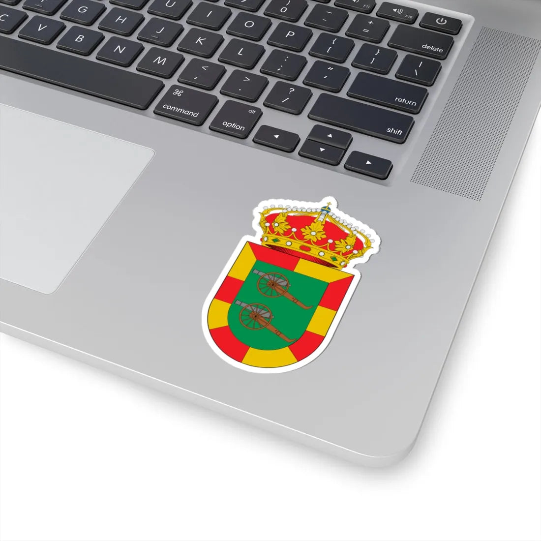 Escudo de Alcubierre (Spain) (Coat of Arms) STICKER Vinyl Kiss-Cut Decal - The Sticker Space