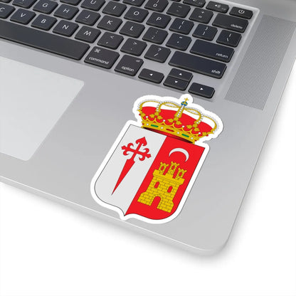 Escudo de Alcubillas Ciudad Real (Spain) (Coat of Arms) STICKER Vinyl Kiss-Cut Decal - The Sticker Space