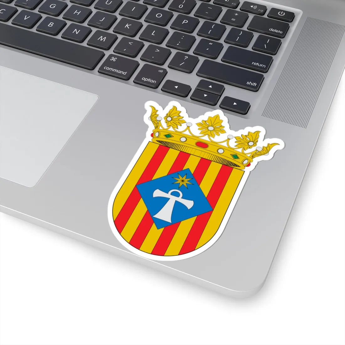 Escudo de Alcublas (Spain) (Coat of Arms) STICKER Vinyl Kiss-Cut Decal - The Sticker Space