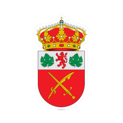 Escudo de Alcudia de Monteagud (Spain) (Coat of Arms) STICKER Vinyl Kiss-Cut Decal 2 Inch White - The Sticker Space