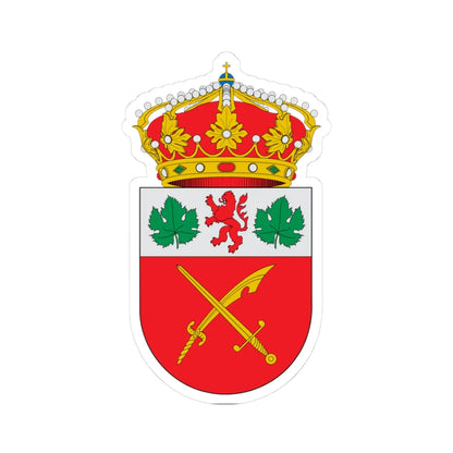 Escudo de Alcudia de Monteagud (Spain) (Coat of Arms) STICKER Vinyl Kiss-Cut Decal 3 Inch White - The Sticker Space