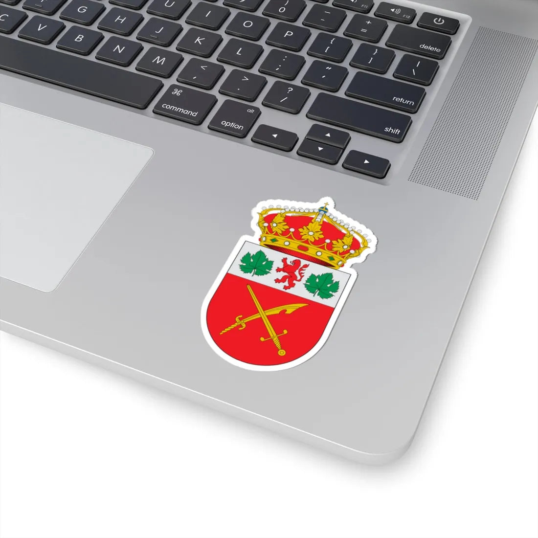 Escudo de Alcudia de Monteagud (Spain) (Coat of Arms) STICKER Vinyl Kiss-Cut Decal - The Sticker Space
