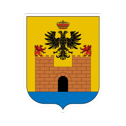 Escudo de Alcudia Islas Baleares (Spain) (Coat of Arms) STICKER Vinyl Kiss-Cut Decal 2 Inch White - The Sticker Space