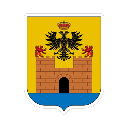 Escudo de Alcudia Islas Baleares (Spain) (Coat of Arms) STICKER Vinyl Kiss-Cut Decal 6 Inch White - The Sticker Space