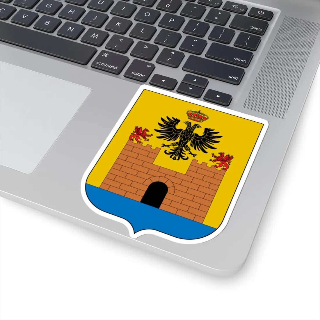 Escudo de Alcudia Islas Baleares (Spain) (Coat of Arms) STICKER Vinyl Kiss-Cut Decal - The Sticker Space