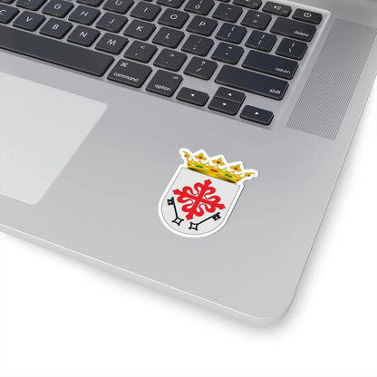 Escudo de Aldea del Rey Ciudad Real (Spain) (Coat of Arms) STICKER Vinyl Kiss-Cut Decal - The Sticker Space