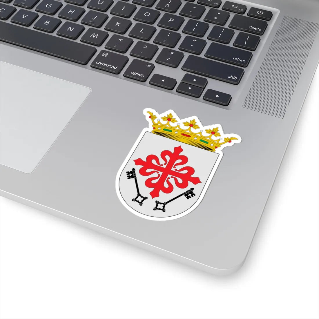 Escudo de Aldea del Rey Ciudad Real (Spain) (Coat of Arms) STICKER Vinyl Kiss-Cut Decal - The Sticker Space