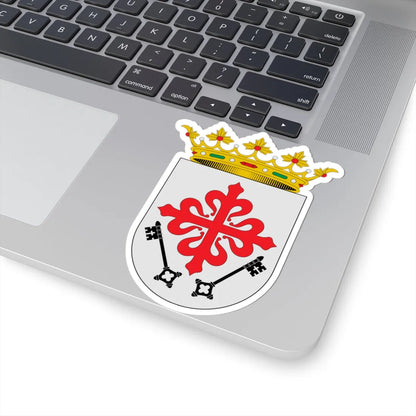 Escudo de Aldea del Rey Ciudad Real (Spain) (Coat of Arms) STICKER Vinyl Kiss-Cut Decal - The Sticker Space
