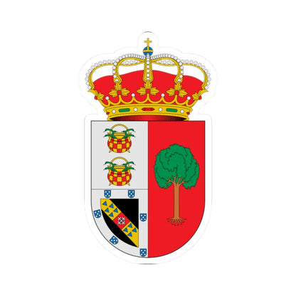 Escudo de Aldea en Cabo Toledo (Spain) (Coat of Arms) STICKER Vinyl Kiss-Cut Decal 2 Inch White - The Sticker Space