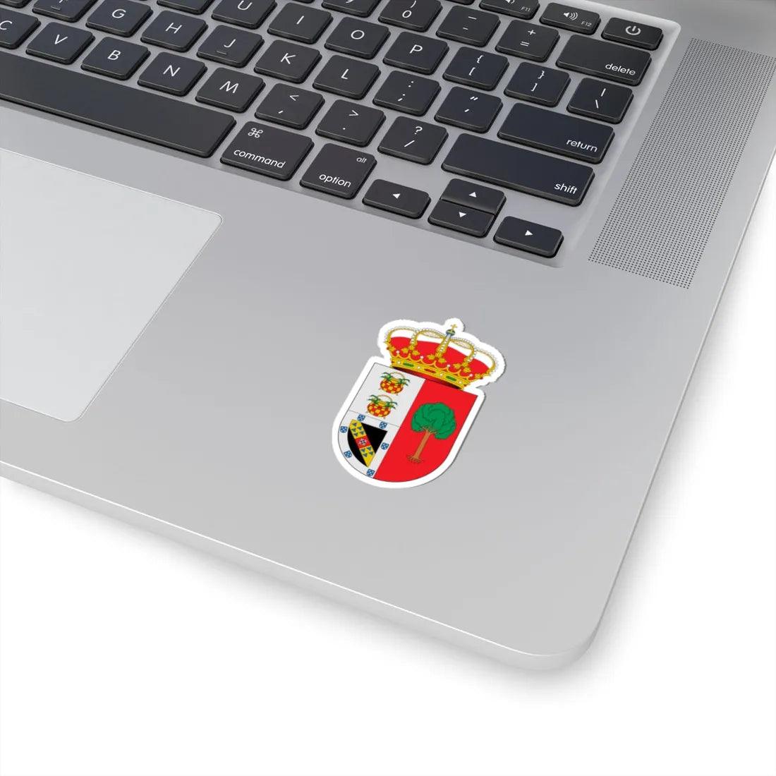 Escudo de Aldea en Cabo Toledo (Spain) (Coat of Arms) STICKER Vinyl Kiss-Cut Decal - The Sticker Space