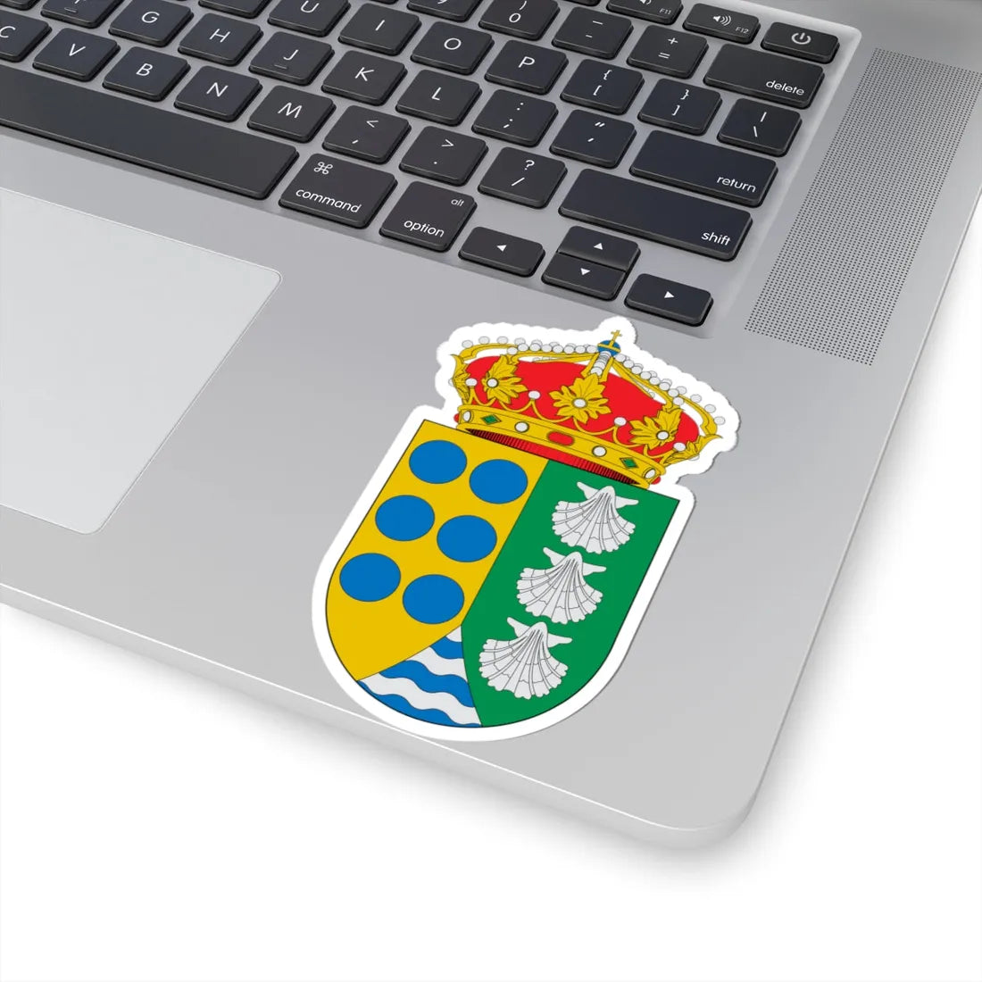 Escudo de Aldeadávila de la Ribera (Spain) (Coat of Arms) STICKER Vinyl Kiss-Cut Decal - The Sticker Space
