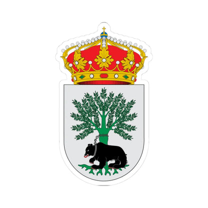 Escudo de Aldeanueva de Ebro (Spain) (Coat of Arms) STICKER Vinyl Kiss-Cut Decal 3 Inch White - The Sticker Space