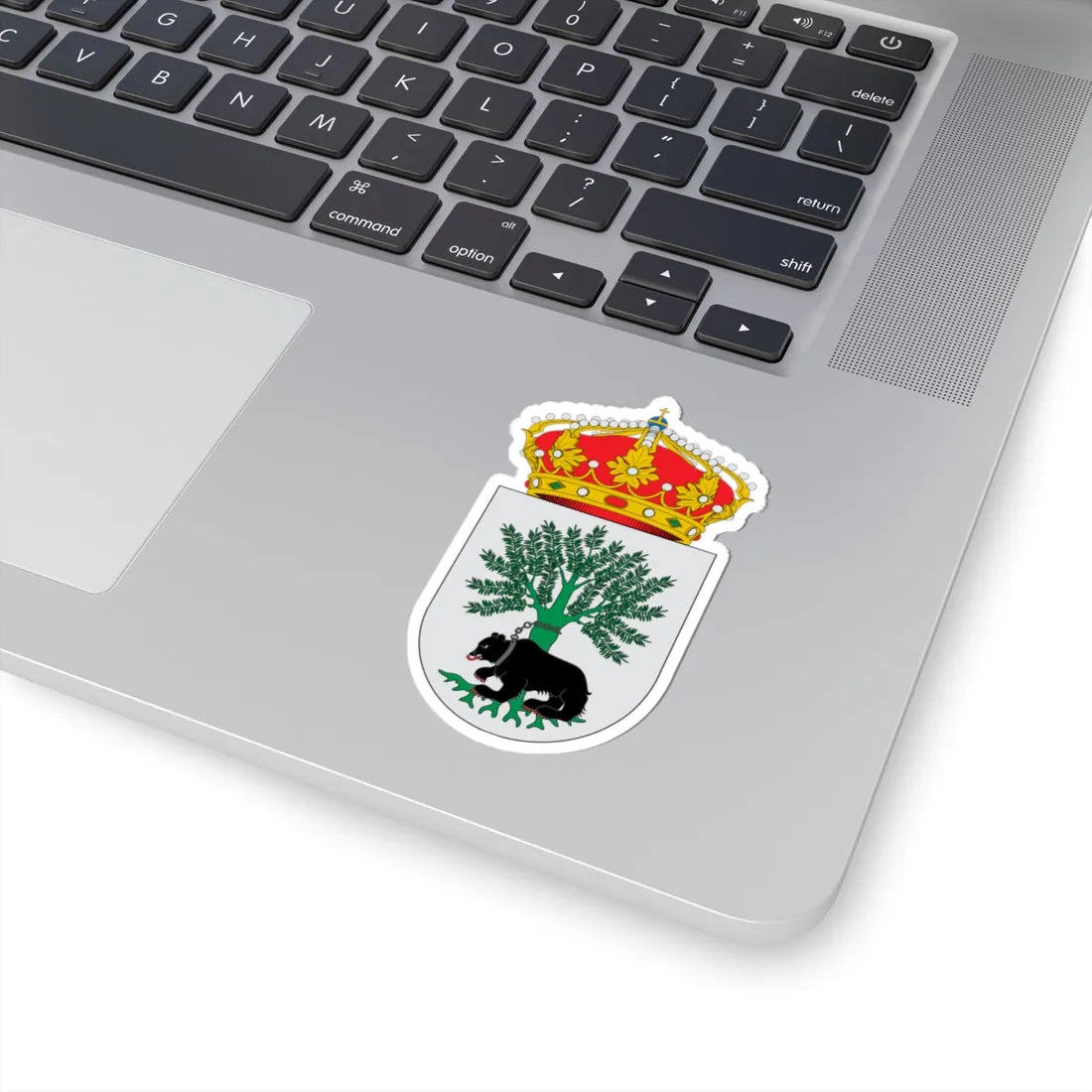 Escudo de Aldeanueva de Ebro (Spain) (Coat of Arms) STICKER Vinyl Kiss-Cut Decal - The Sticker Space