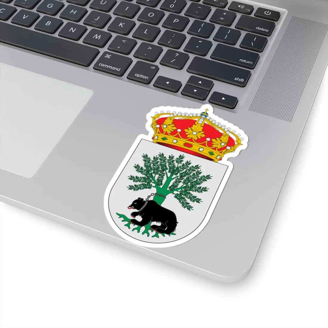 Escudo de Aldeanueva de Ebro (Spain) (Coat of Arms) STICKER Vinyl Kiss-Cut Decal - The Sticker Space