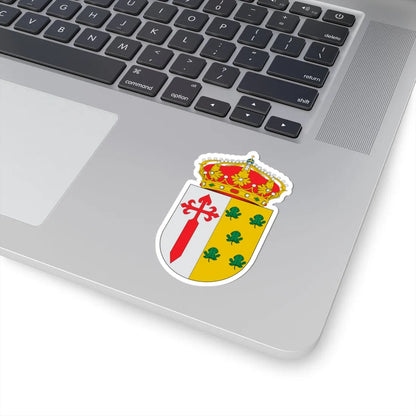 Escudo de Aldeanueva de Figueroa (Spain) (Coat of Arms) STICKER Vinyl Kiss-Cut Decal - The Sticker Space