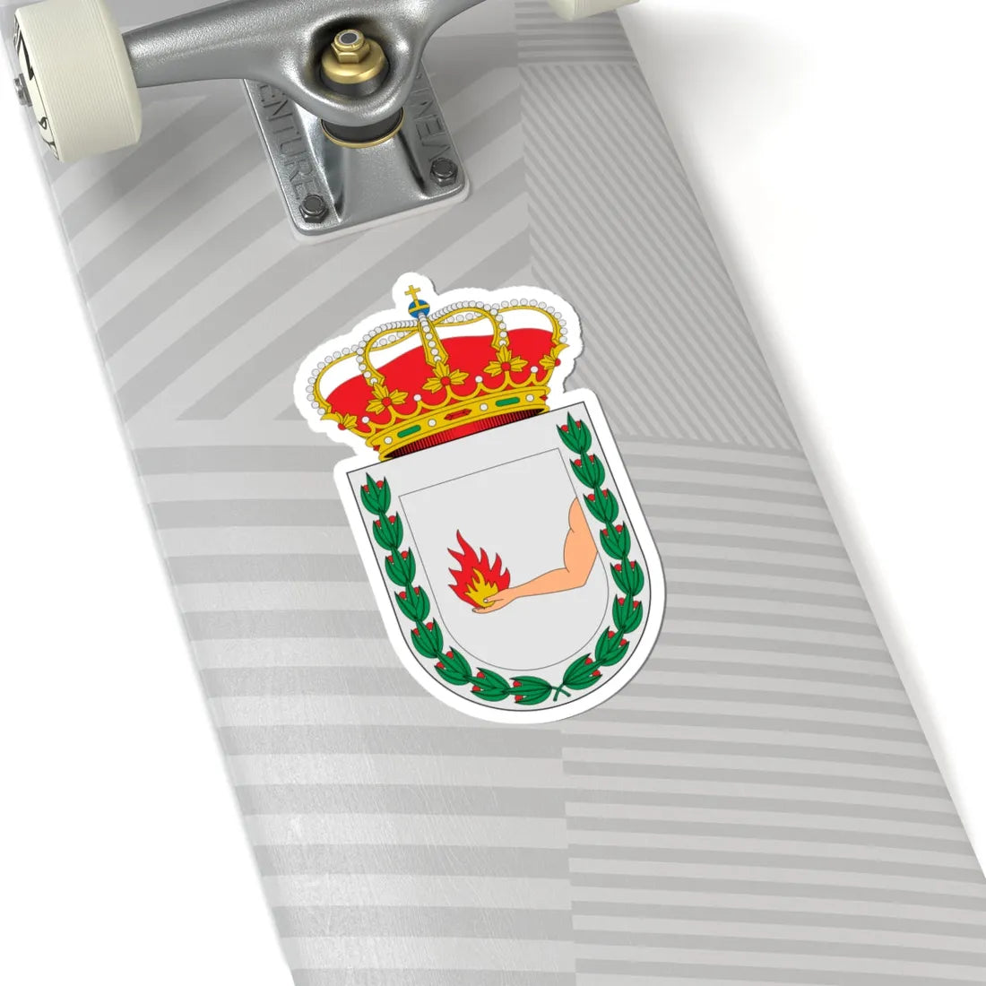 Escudo de Aldeaquemada Jaén (Spain) (Coat of Arms) STICKER Vinyl Kiss-Cut Decal - The Sticker Space
