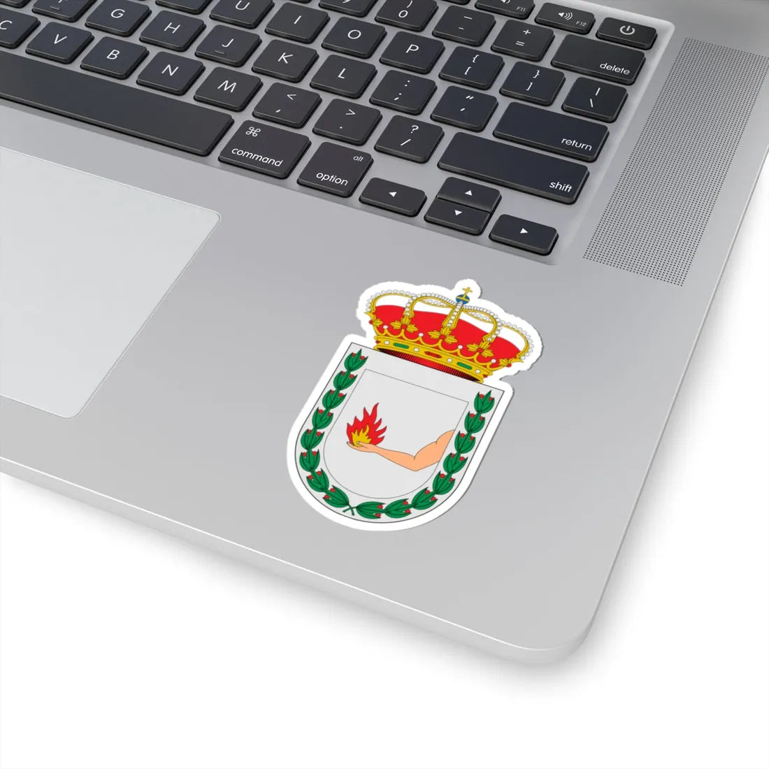 Escudo de Aldeaquemada Jaén (Spain) (Coat of Arms) STICKER Vinyl Kiss-Cut Decal - The Sticker Space