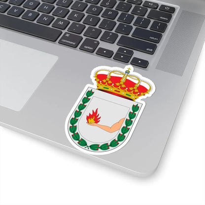 Escudo de Aldeaquemada Jaén (Spain) (Coat of Arms) STICKER Vinyl Kiss-Cut Decal - The Sticker Space