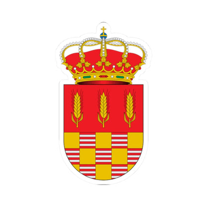 Escudo de Aldearrubia Salamanca (Spain) (Coat of Arms) STICKER Vinyl Kiss-Cut Decal 2 Inch White - The Sticker Space