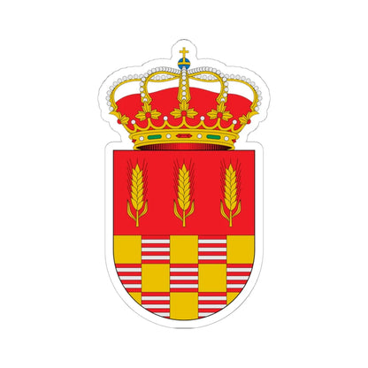 Escudo de Aldearrubia Salamanca (Spain) (Coat of Arms) STICKER Vinyl Kiss-Cut Decal 6 Inch White - The Sticker Space