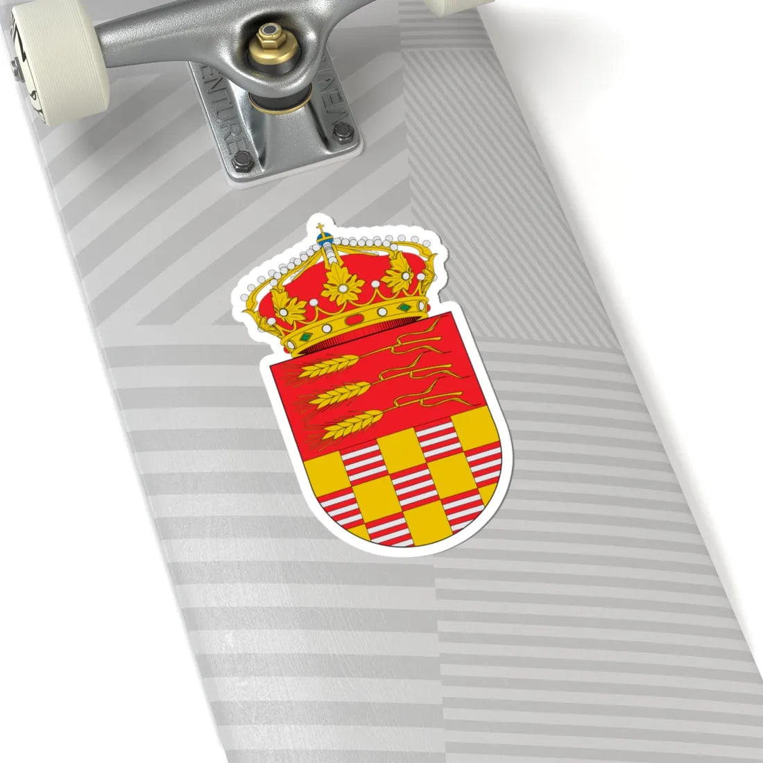 Escudo de Aldearrubia (Spain) (Coat of Arms) STICKER Vinyl Kiss-Cut Decal - The Sticker Space