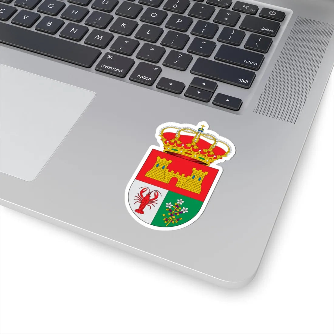 Escudo de Aldeasoña Segovia (Spain) (Coat of Arms) STICKER Vinyl Kiss-Cut Decal - The Sticker Space