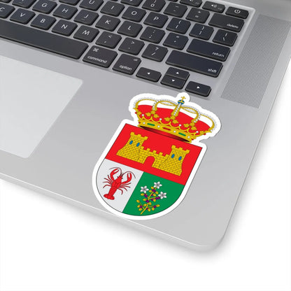Escudo de Aldeasoña Segovia (Spain) (Coat of Arms) STICKER Vinyl Kiss-Cut Decal - The Sticker Space