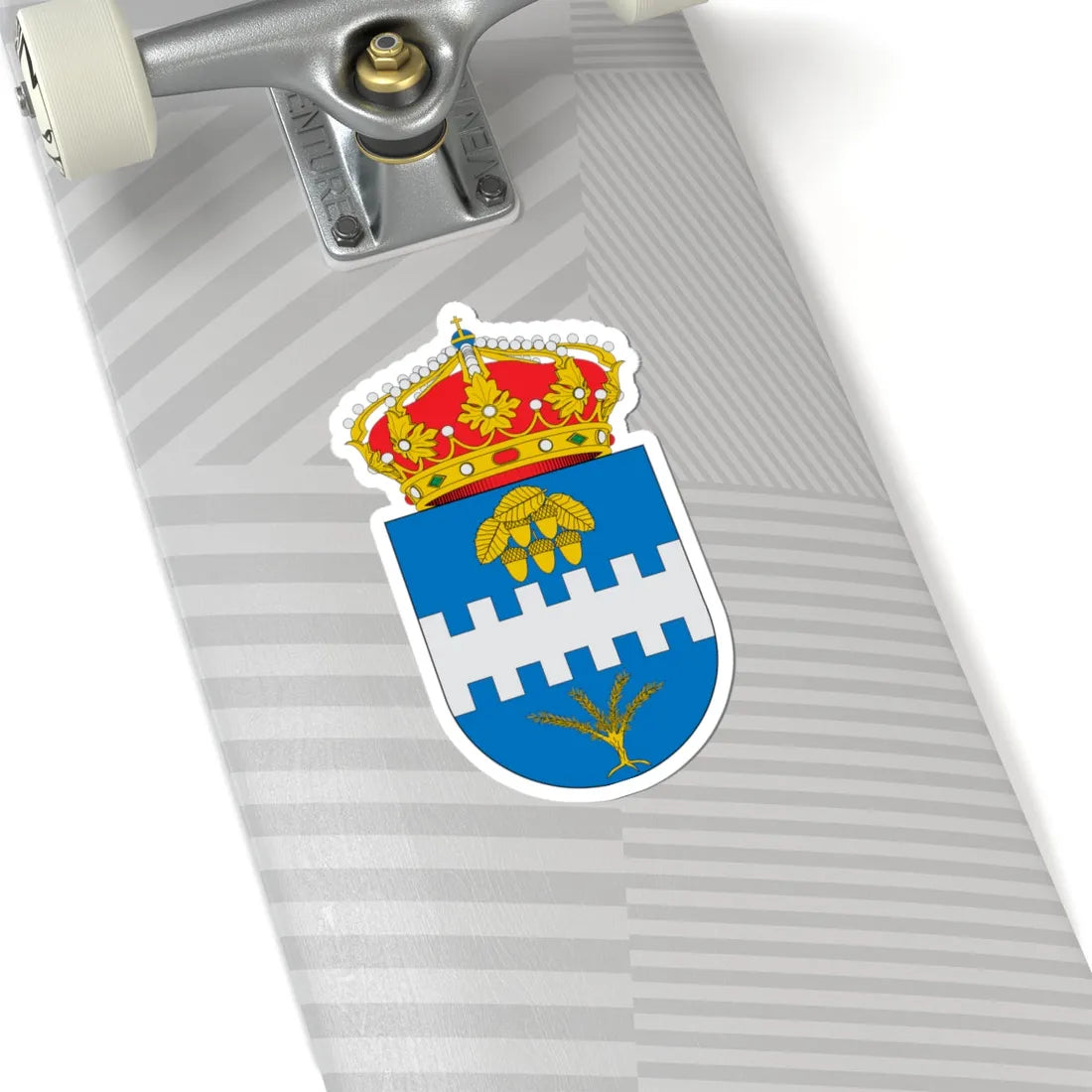 Escudo de Aldehuela de Liestos (Spain) (Coat of Arms) STICKER Vinyl Kiss-Cut Decal - The Sticker Space