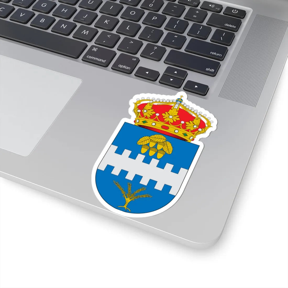 Escudo de Aldehuela de Liestos (Spain) (Coat of Arms) STICKER Vinyl Kiss-Cut Decal - The Sticker Space