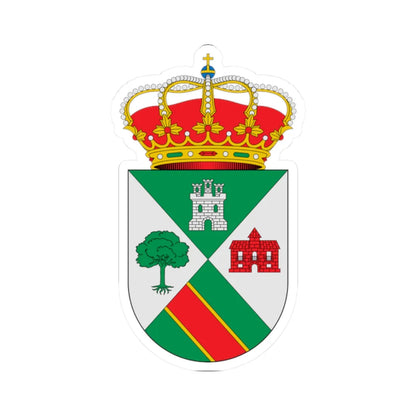 Escudo de Aldeire Granada (Spain) (Coat of Arms) STICKER Vinyl Kiss-Cut Decal 2 Inch White - The Sticker Space