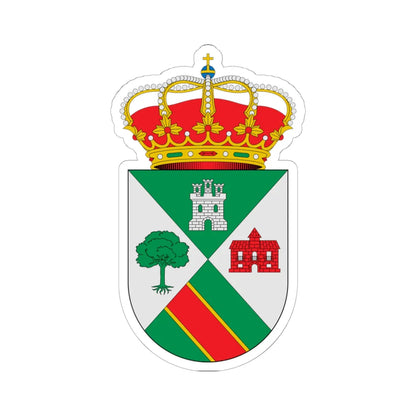 Escudo de Aldeire Granada (Spain) (Coat of Arms) STICKER Vinyl Kiss-Cut Decal 6 Inch White - The Sticker Space