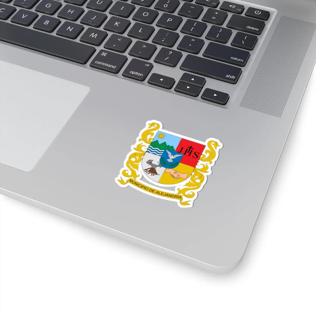 Escudo de Alejandría Antioquia (Colombia) (Coat of Arms) STICKER Vinyl Kiss-Cut Decal - The Sticker Space